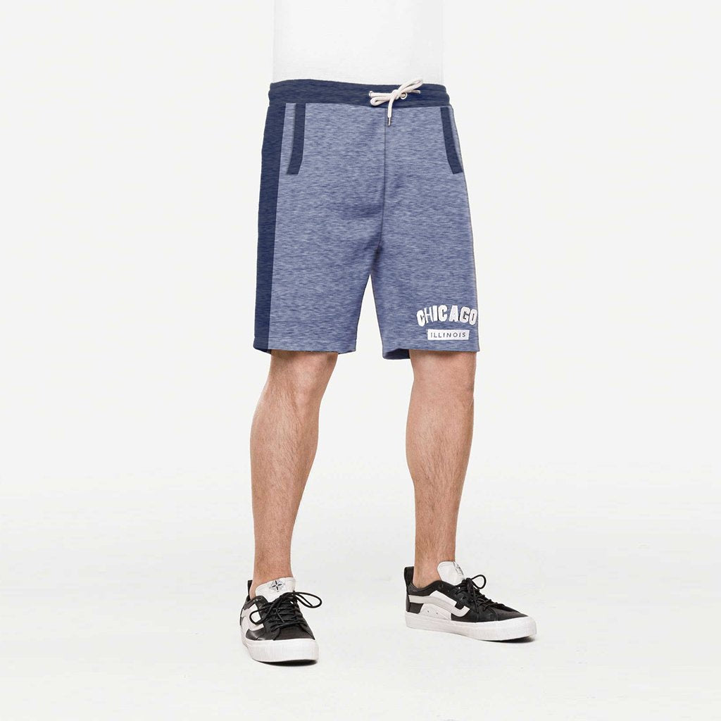 NEXT Terry Fleece Short For Boys-Blue Melange-BE2785