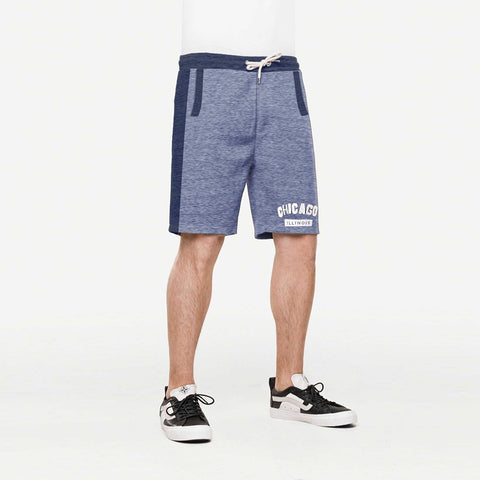 NEXT Terry Fleece Short For Boys-Blue Melange-BE2785