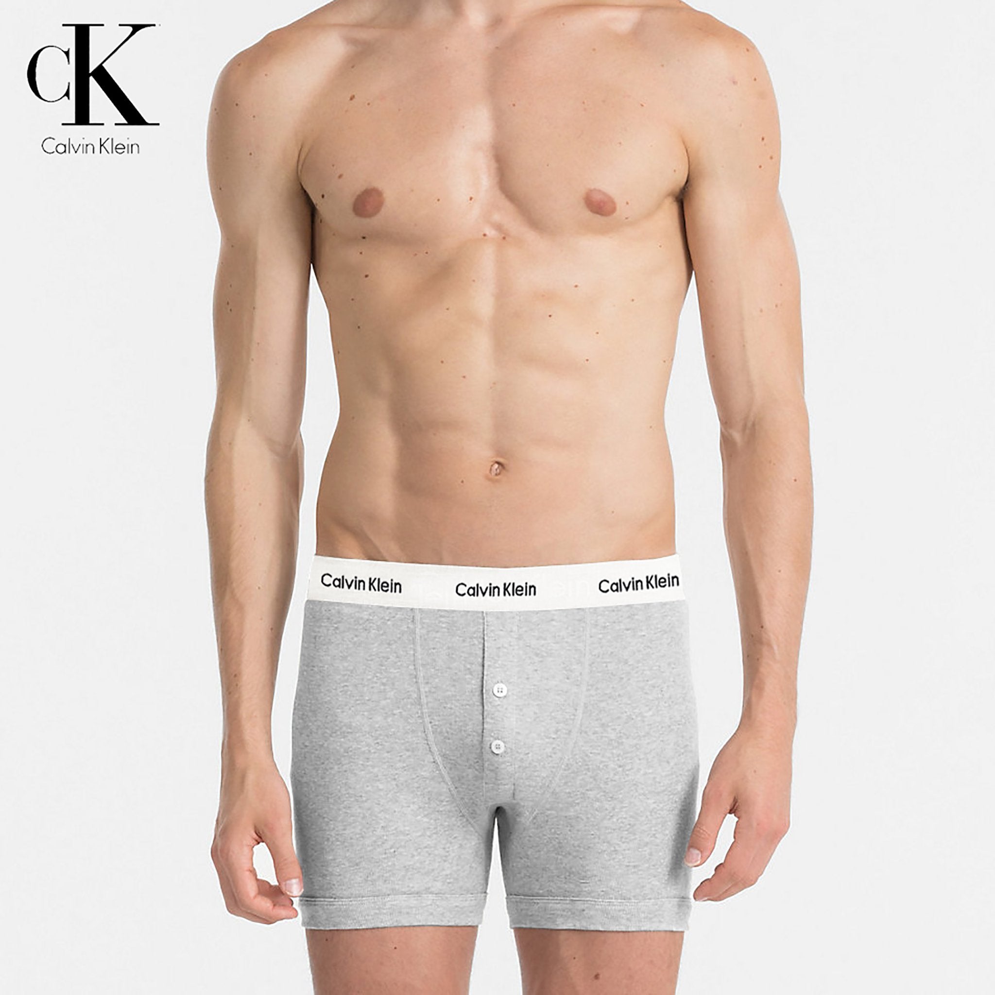 Calvin Klein Boxer Shorts For Men-Grey-NA879