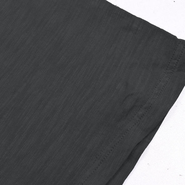 M&S Crew Neck T Shirt For Men-Light Black-NA835