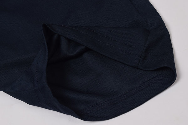 Kid's "1775" Stylish Polyester Sport's Short-Dark Navy-BE615