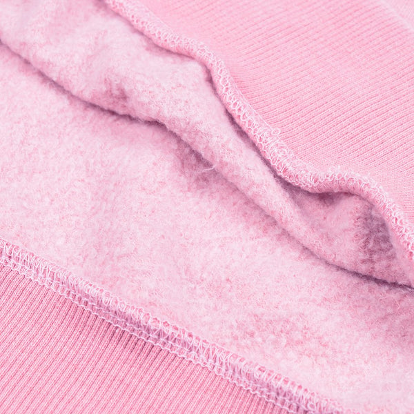 F&F Pullover Fleece Hoodie For Men-Light Pink-BE3717