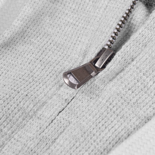 NEXT Thermal Zipper Hoodie For Men-Light Gray-NA307