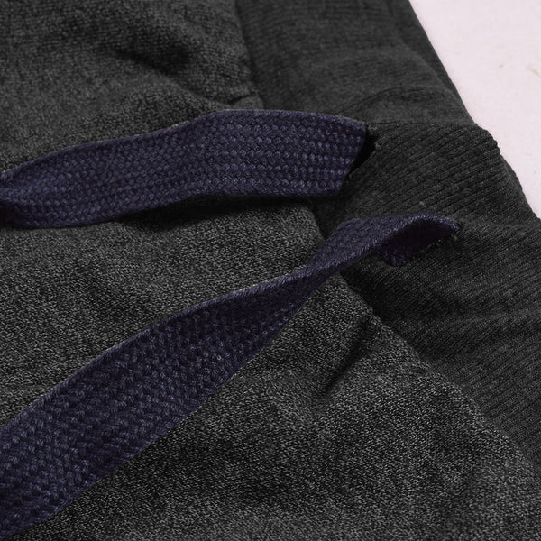 Next Slim Fit Terry Fleece Jogger Trouser For Boys-Charcoal Melange-NA63