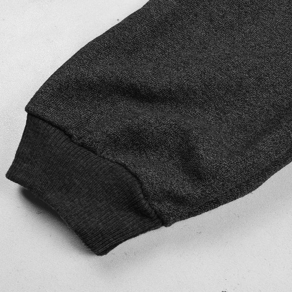 Next Slim Fit Terry Fleece Jogger Trouser For Boys-Charcoal Melange-NA63