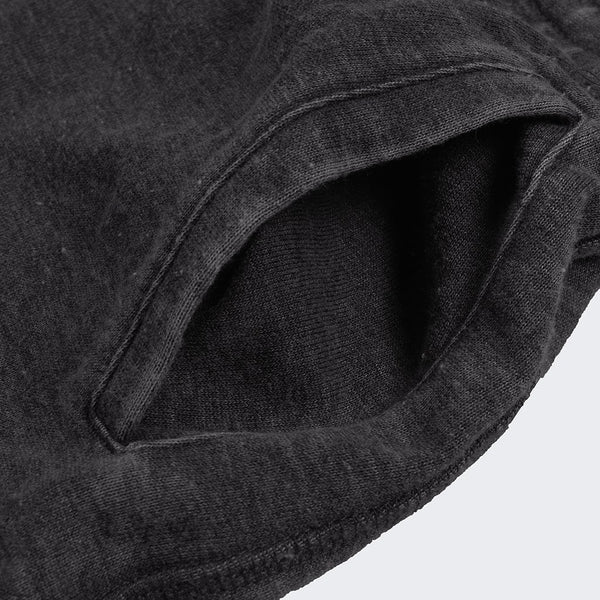 Next Slim Fit Fleece Jogger Trouser For Men Burn Out Wash-Light Black Faded-NA370