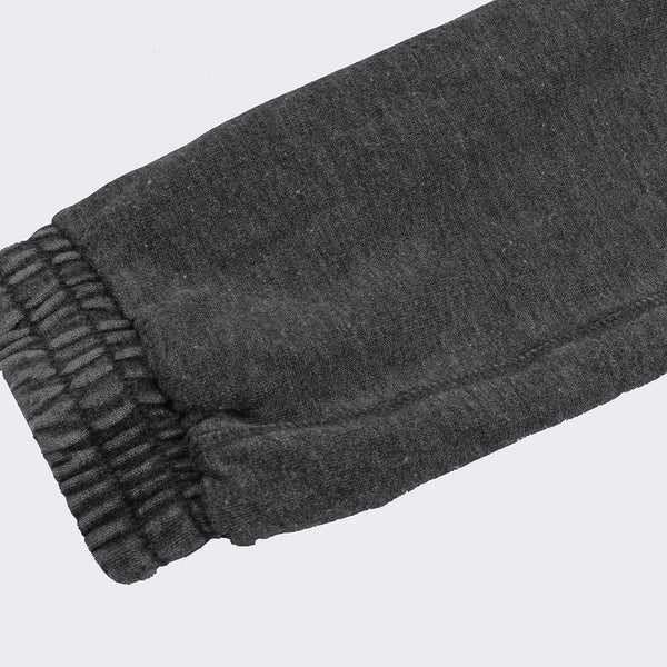 Next Slim Fit Fleece Jogger Trouser For Men Burn Out Wash-Light Black Faded-NA370