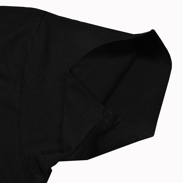 Sipral Direct Crew Neck T Shirt For Men-Black-SDVT06