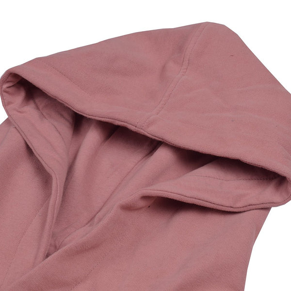 F&F Pullover Fleece Hoodie For Men-Light Red-BE3496