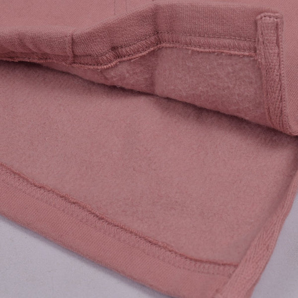 F&F Pullover Fleece Hoodie For Men-Light Red-BE3496