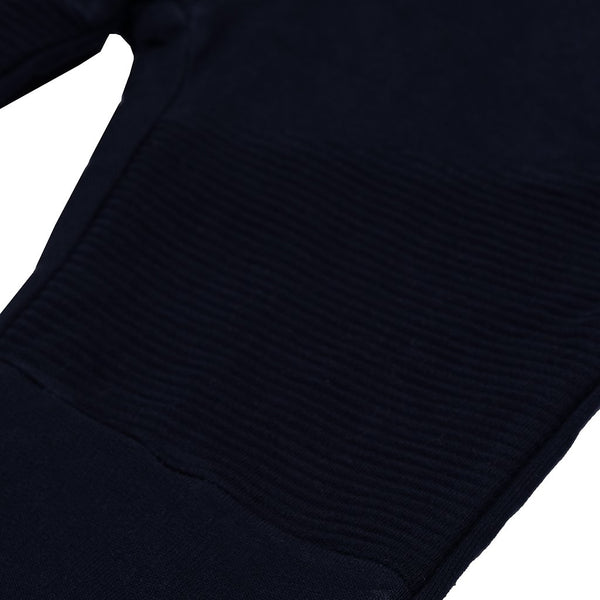 Zara Man Terry Fleece Trouser For Boys-Dark Navy-BE3805
