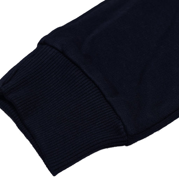 Zara Man Terry Fleece Trouser For Boys-Dark Navy-BE3805