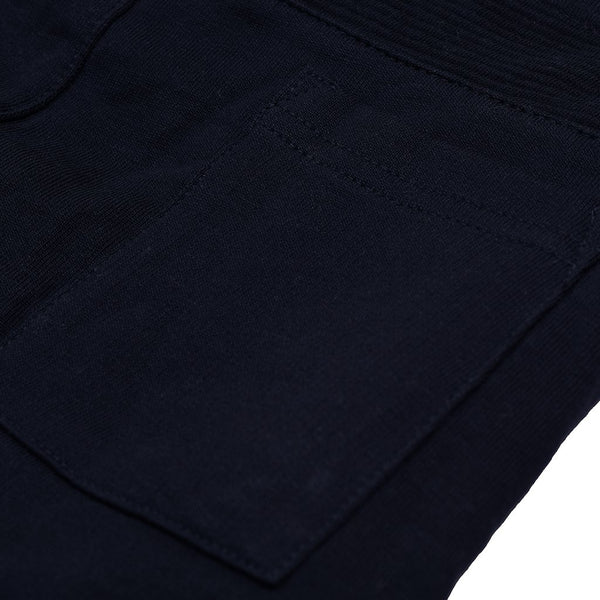 Zara Man Terry Fleece Trouser For Boys-Dark Navy-BE3805