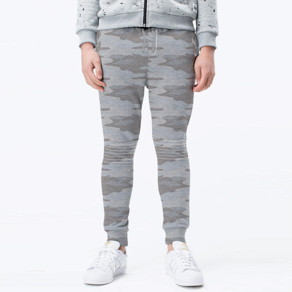 NEXT Slim Fit Fleece Jogger Trouser For Boys-Camo Flag-BE4049