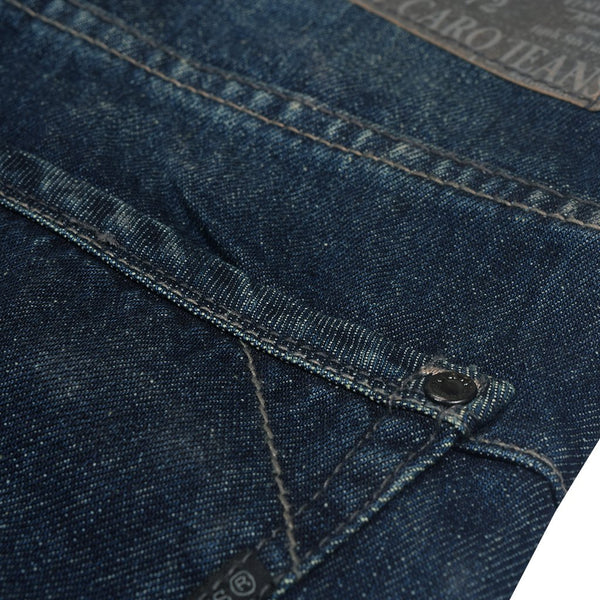 New Caro Dark Jeans Slim Fit Faded For Men-Dark Navy-NCJ02