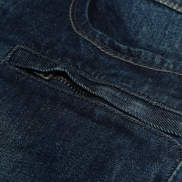 New Caro Dark Jeans Slim Fit Faded For Men-Dark Navy-NCJ02