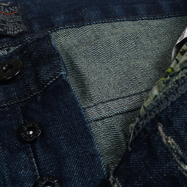 New Caro Dark Jeans Slim Fit Faded For Men-Dark Navy-NCJ02