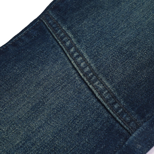 New Caro Dark Jeans Slim Fit Faded For Men-Dark Navy-NCJ02
