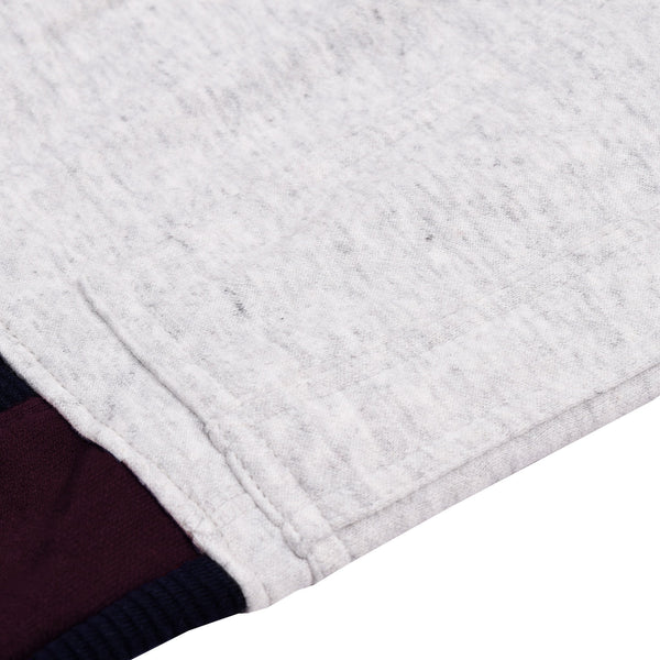 Next Fleece Jogger Trouser For Men Cut Label-Grey Melange, Dark Scarlet & Navy-BE4019