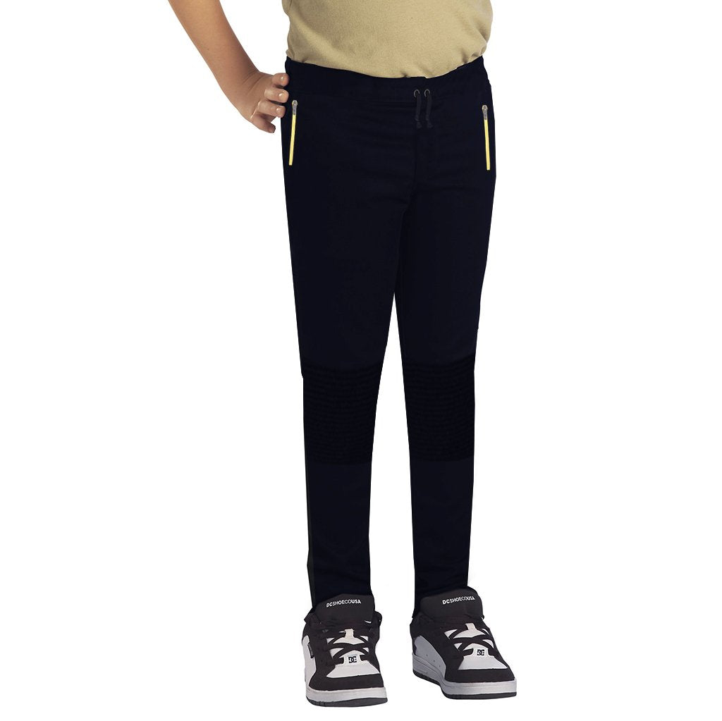 Zara Man Terry Fleece Trouser For Boys-Dark Navy-BE3805