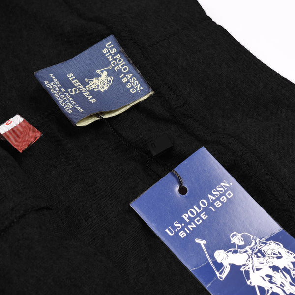 U.S Polo Assn Single Jersey Trouser For Men-Charcoal-NA874