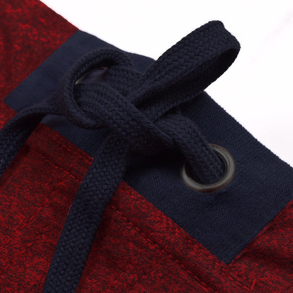 U.S Polo Assn Single Jersey Trouser For Men-Red Melange-NA860