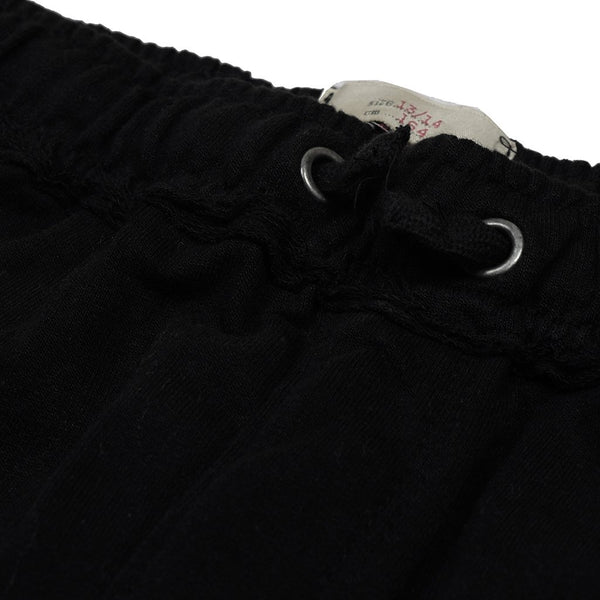 Zara Man Terry Fleece Trouser For Boys-Black-BE3792