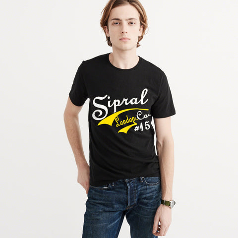 Sipral Direct Crew Neck T Shirt For Men-Black-SDVT06